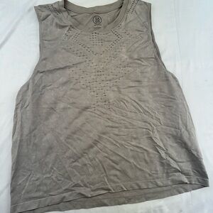 Sage Collective Gray Sleeveless Muscle Tee